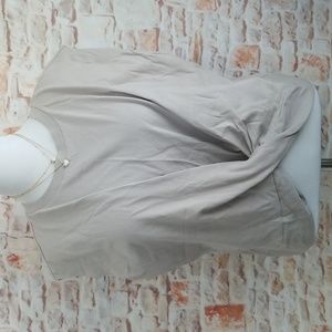 New Gap Twist-Front Cropped Shirt